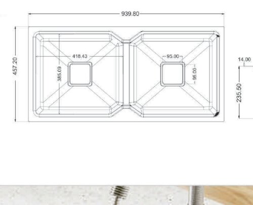 Undermount kitchen sink installation